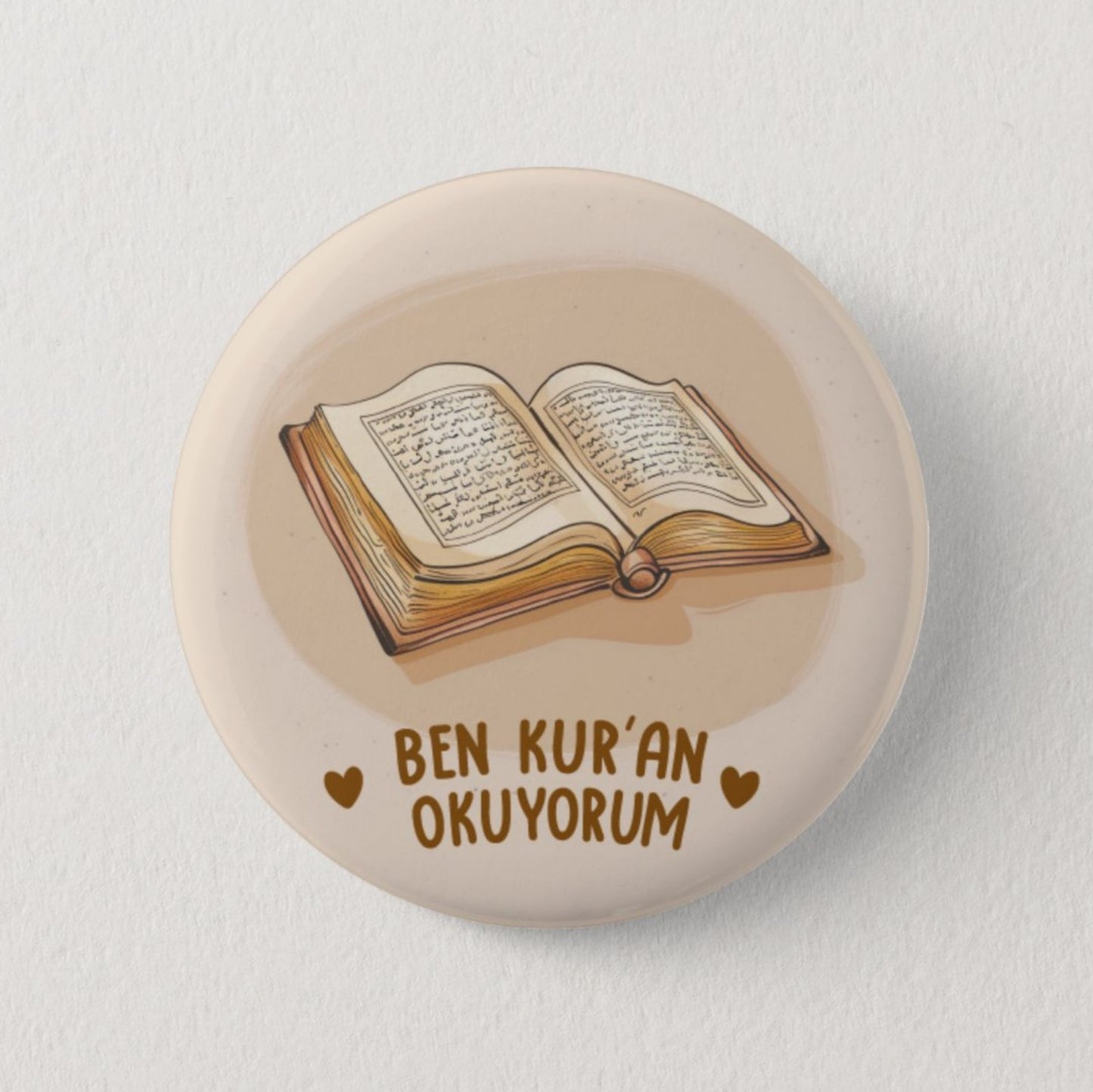 Ben Kur’an Okuyorum - İğneli Rozet