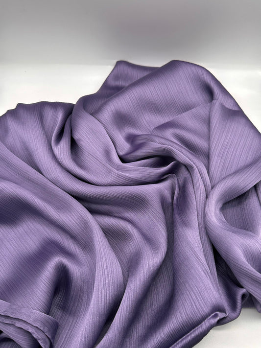 Lila - Crinkle Satin Hijab